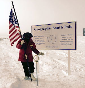 Jim Kurose at South Pole